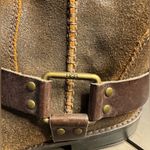 UGG  Women’s Dree Brown Suede Harness Riding Boots Size US 7.5 Photo 6