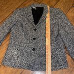 Petite Sophisticate Black and White Tweed suit Jacket blazer size 12 Photo 3