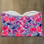 PINK - Victoria's Secret VS PINK floral and rhinestone strapless bralette Photo 2