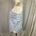 Lou & grey Striped T-Shirt Women's Size M Short Sleeve Crew Neck Top Casual New Photo 6