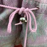 Vintage longline fleece muted southwestern print Gray Size XL Photo 4