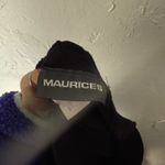 Maurice's Vintage 90s Crushed Velvet Maxi Dress Black Whimsigoth Witchy Grunge L Size 00 Photo 10