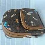 Michael Kors Brown Multi Jaycee Large Zip Jet Set Girls Print Backpack Photo 2