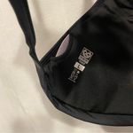 DIXXON NWT black tanning swim suit bikini top removable pads adjustable straps Size L Photo 4