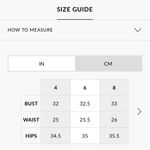 Boohoo Cropped Rib Flare Sleeve Top Cream Size US 6 Photo 4