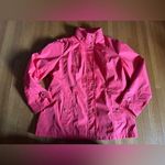 Michael Kors Bright Coral Windbreaker, Size XL Photo 0