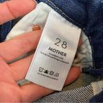 Mother High Waisted Rider Shift Sneak Jeans Digital Underground‎ 28 Blue Photo 8