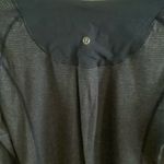 Lululemon turn it up long sleeve crew neck thumb holes blue heathered top Sz 10 Photo 3