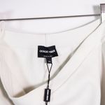 Giorgio Armani NEW  Knit Stretch Pull On Straight Pencil Sweater Skirt Ivory 46/L Photo 1
