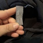 Sweaty Betty Black Relaxed Fit Hoodie Women's Size 6 Split Hem Oversized Photo 4