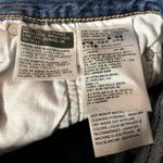 Levi's  501 Dark Medium Wash Blue Distressed Denim Cut-Off Shorts EUC Size 25 Photo 9