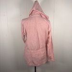 Tommy Bahama womens pink  jacket full zip hood tie waist Medium Photo 1