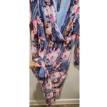 Nana Macs  Floral Long Sleeve Maxi Dress Photo 4
