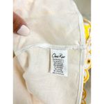 Charo Ruiz Ibiza Noa High Waisted Smocked Tiered Mini Skirt Yellow Women's Large Photo 5