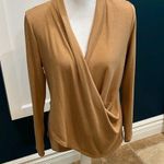 1. State Nordstrom “” camel 🐪 color crossover long sleeve sweater Photo 0