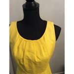 Worthington Yellow sleeveless 8P Petite Worthing Career Church Dress Womens Photo 2