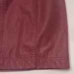 Free People Vegan Suede Modern Femme Mini Skirt in Pressed Pink Flowers Size 4 Photo 6