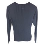 Lululemon  Play off the Pleats‎ Black Long Sleeve Size 8 Activewear Outdoor Photo 7