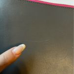 Rebecca Minkoff Two Tone Studded leather Clutch/Wristlet fuchsia and grey Photo 9