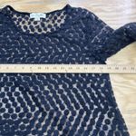 Simply Noelle Black Open Lace Crochet Bell Sleeves Size L/XL Whimsygoth Fairy Photo 8