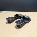 mix no. 6 Marcia Square Toe Sandals Mini Heel Pumps Silver Metallic Going Out Photo 3