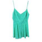 ZARA ✨ Green Floral Print Sz Large Romper✨ Photo 7