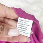 Madison James Fuchsia and Black Evening Prom Dress Size 6 Photo 4