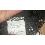 Women’s floral dress size medium black lace detail at the top Blue Photo 7