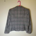 Pendleton Petite 100% Wool Cropped Gingham and Pink Blazer Size 10P Photo 5