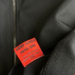 Retro Rifle Fiesta Bomber Jacket XS Black Full Zip Reversible Red Floral NWT Photo 10