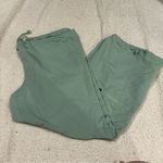 free people movement green parachute pants size small Photo 0