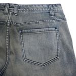 Free People  Womens 28 Distressed Crop Straight Jean Photo 6