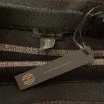 NWT House of Harlow 1960 x Revolve Striped Metallic Knit Ribbed Bodycon Skirt Black Size M Photo 4