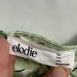 Elodie 💋 O-Ring Pattern Polyester Slip Dress, Lime Color W/Pattern, Size Large Photo 4