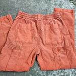 Anthropologie  Cropped Cargo Pants in Rust Photo 7