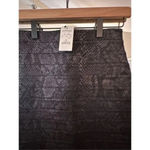 EXPRESS NWT Size 00 Bondage Skirt Black Photo 2