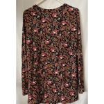 Cuddl Duds Womens  Tunic Small Floral Tunic Comfy  Stretch Casual Side Slit Photo 3