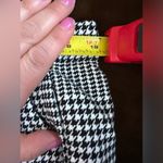 Houndstooth C By One Black & White  Pattern Capri Casual Pants Sz XL  T 16. Photo 8