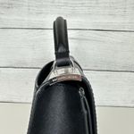 Michael Kors Greenwich Medium Black Saffiano Leather Satchel Purse Handbag ONLY Photo 3