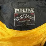 Pacific trail  Jacket Womens Small Yellow Full Zip Hooded Windbreaker VINTAGE Photo 5