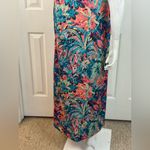 Soft Surroundings  Vibrant Floral Coverup Photo 5