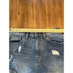Nasty Gal Womens Blue Denim Cut Off Shorts Size 6 Distressed Cotton Photo 8