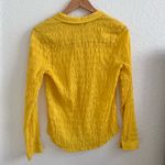 Everlane  The Button Down Smocked Top in Lemon Yellow 6 Medium Photo 6