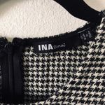 INA Oversized Checkered Dress Photo 4