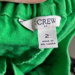 J.Crew Green Tie Waist Linen Shorts 411 Photo 3