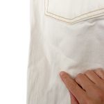 Levi's White 515 Low Rise Boot Cut Jeans Sz 16 Photo 5