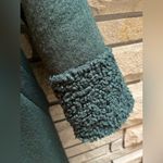 Anthropologie Hutch Colorblocked Sherpa-Trimmed Coat Green XS Photo 5