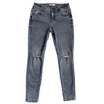 CAbi  Jeans Women's Size 4 High Skinny Gray Vapor Wash Distressed Jeans #3939 Photo 12