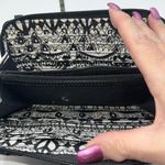 Sakroots  Black and White Ikat Print Long Zip Wallet/Wristlet‎ Photo 8