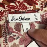 Sam Edelman NWT  Vneck Puff Sleeve Dakota Chelsea Bouquet Top M Photo 6